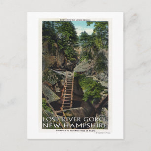 Aussicht auf den Eingang zur Richterhalle von Plat Postkarte