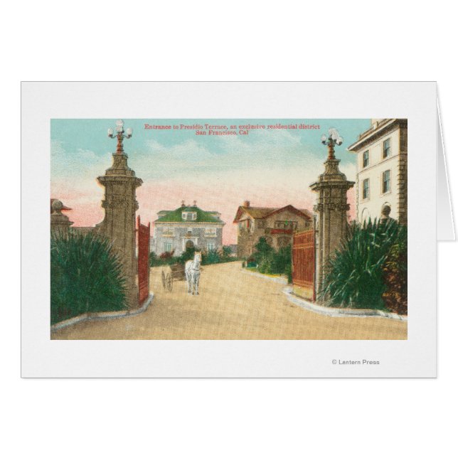 Aussicht auf den Eingang zur Terrasse von Presidio (Vorderseite (Horizontal))