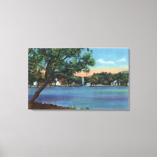 Aussicht auf den Eldridge Park Leinwanddruck (Vorderseite)