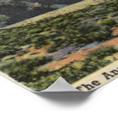 Aussicht auf den Engel auf dem Berg San Jacinto Poster (Ecke)