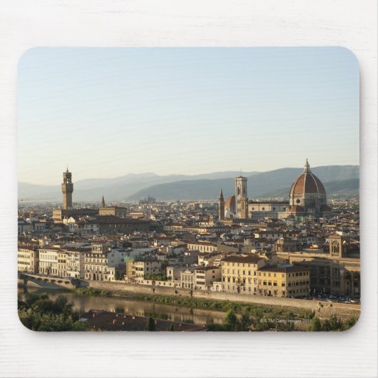Aussicht auf den Fluss Arno, Duomo, Ponte Mousepad (Vorne)