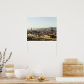 Aussicht auf den Fluss Arno, Duomo, Ponte Poster (Küche)