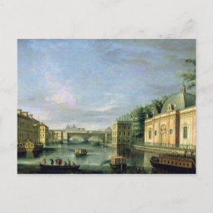 Aussicht auf den Fluss Fontanka in St. Petersburg Postkarte