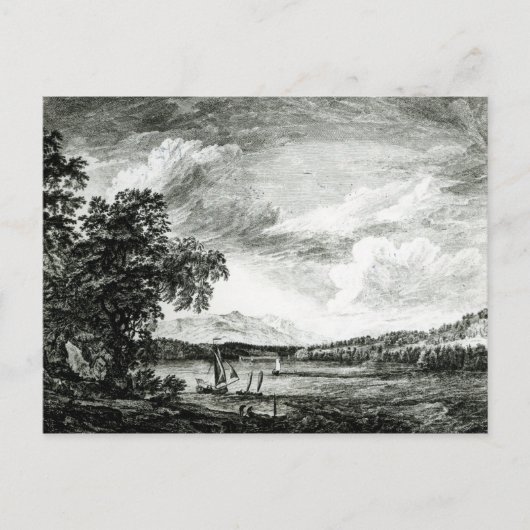 Aussicht auf den Fluss Hudson von Pakepsey Postkarte (Vorderseite)