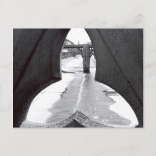 Aussicht auf den Fluss Los Angeles Postkarte