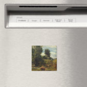 Aussicht auf den Fluss Sid, nahe Sidmouth, c.1852 Magnet (In Situ (Geschirrspüler))