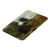 Aussicht auf den Fluss Sid, nahe Sidmouth, c.1852 Magnet (Linke Seite)