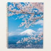 Aussicht auf den Fuji mit Kirschblüten Planer (Vorderseite)