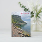 Aussicht auf den Gardasee Postkarte (Stehend Vorderseite)