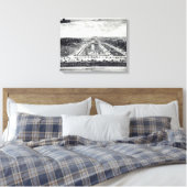 Aussicht auf den Garten Leinwanddruck (Insitu (Schlafzimmer))
