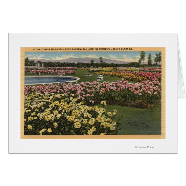 Aussicht auf den Gemeindegarten Rose (Vorderseite (Horizontal))