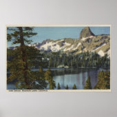 Aussicht auf den George & High Lake Sierra Poster (Vorne)