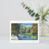Aussicht auf den Geyser Park Postkarte (Stehend Vorderseite)