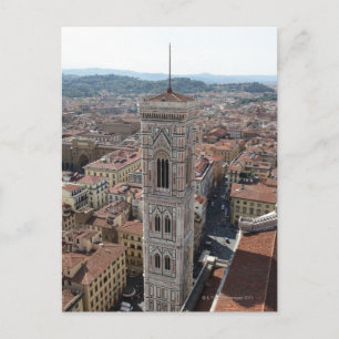 Aussicht auf den Glockenturm von Giotto (Campanile Postkarte