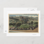 Aussicht auf den Golfplatz Postkarte (Vorne/Hinten)