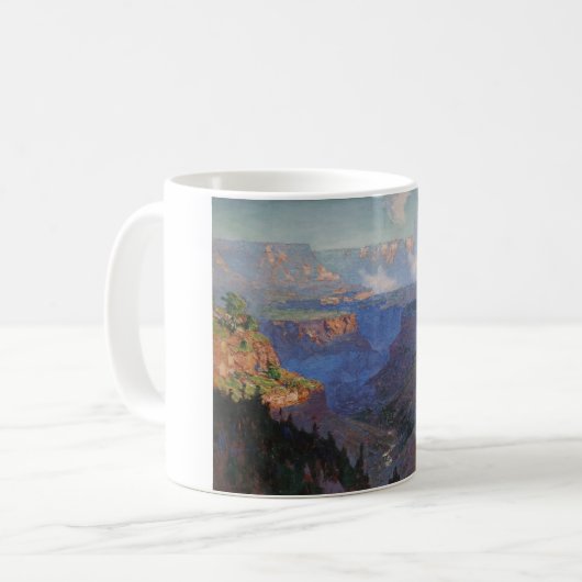 Aussicht auf den Grand Canyon (von E.H. Potthast) Kaffeetasse (Vorderseite Links)