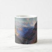 Aussicht auf den Grand Canyon (von E.H. Potthast) Kaffeetasse (Mittel)