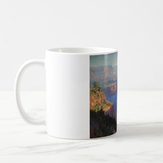 Aussicht auf den Grand Canyon (von E.H. Potthast) Kaffeetasse (Links)