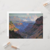 Aussicht auf den Grand Canyon (von E.H. Potthast) Karte (Vorderseite/Rückseite Beispiel)