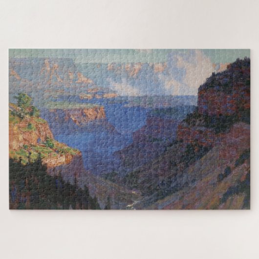 Aussicht auf den Grand Canyon (von E.H. Potthast) Puzzle (Horizontal)