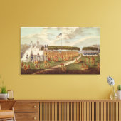 Aussicht auf den Großen Vertrag in Prairie du Leinwanddruck (Insitu (Wohnzimmer))