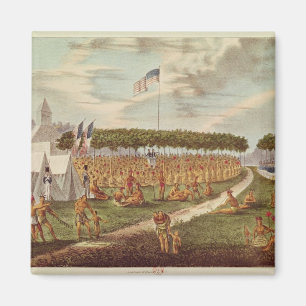 Aussicht auf den Großen Vertrag in Prairie du Magnet