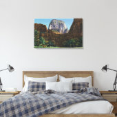 Aussicht auf den großen weißen Thron Leinwanddruck (Insitu (Schlafzimmer))