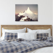 Aussicht auf den Großglockner Leinwanddruck (Insitu (Schlafzimmer))