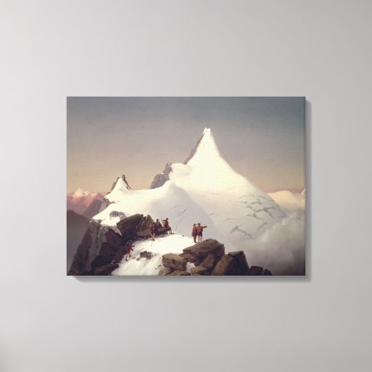 Aussicht auf den Großglockner Leinwanddruck (Vorderseite)