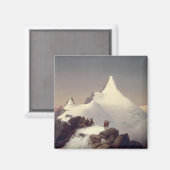 Aussicht auf den Großglockner Magnet (Vorderseite/Rückseite)