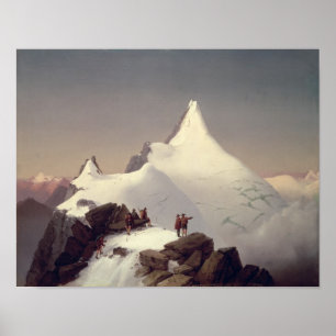 Aussicht auf den Großglockner Poster