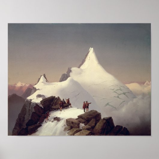 Aussicht auf den Großglockner Poster (Vorne)