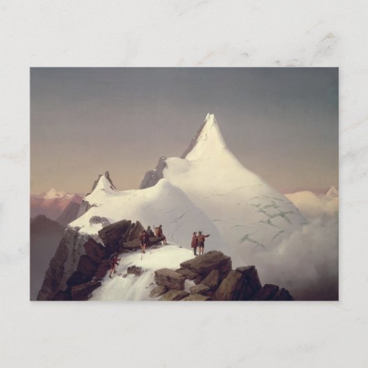 Aussicht auf den Großglockner Postkarte (Vorderseite)