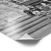 Aussicht auf den Grote Markt in Brügge Fotodruck (Ecke)