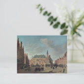 Aussicht auf den Grote Markt in Haarlem Postkarte (Stehend Vorderseite)