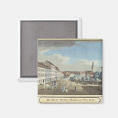 Aussicht auf den Hackeschen Markt Magnet (Vorderseite/Rückseite)