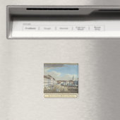Aussicht auf den Hackeschen Markt Magnet (In Situ (Geschirrspüler))