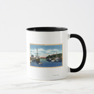 Aussicht auf den Hafen, Martha's Vineyard Tasse