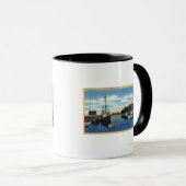 Aussicht auf den Hafen, Martha's Vineyard Tasse (VorderseiteRechts)