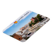 Aussicht auf den Hafen und die Stadt Ciutadella - Magnet (Linke Seite)