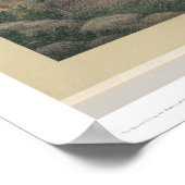 Aussicht auf den Hafen von Avalon, Insel Santa Cat Poster (Ecke)