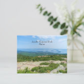 Aussicht auf den Hafen von Bar Postkarte (Stehend Vorderseite)