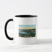 Aussicht auf den Hafen von Boothbay Tasse (Links)