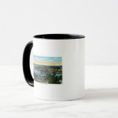 Aussicht auf den Hafen von Boothbay Tasse (Vorderseite Links)