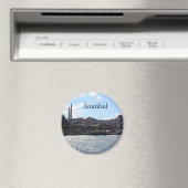 Aussicht auf den Hafen von Istanbul Magnet (In Situ (Geschirrspüler))