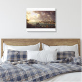 Aussicht auf den Hafen von Lorient Leinwanddruck (Insitu (Schlafzimmer))