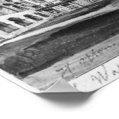 Aussicht auf den Hafen von Maternite Poster (Ecke)