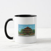 Aussicht auf den Hochlandpark-Pavillon Tasse (Links)
