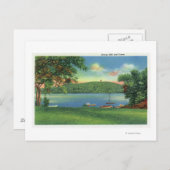 Aussicht auf den Hügel und den Turm von Slady Postkarte (Vorne/Hinten)