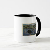 Aussicht auf den Isthmus-Hafen Tasse (VorderseiteRechts)